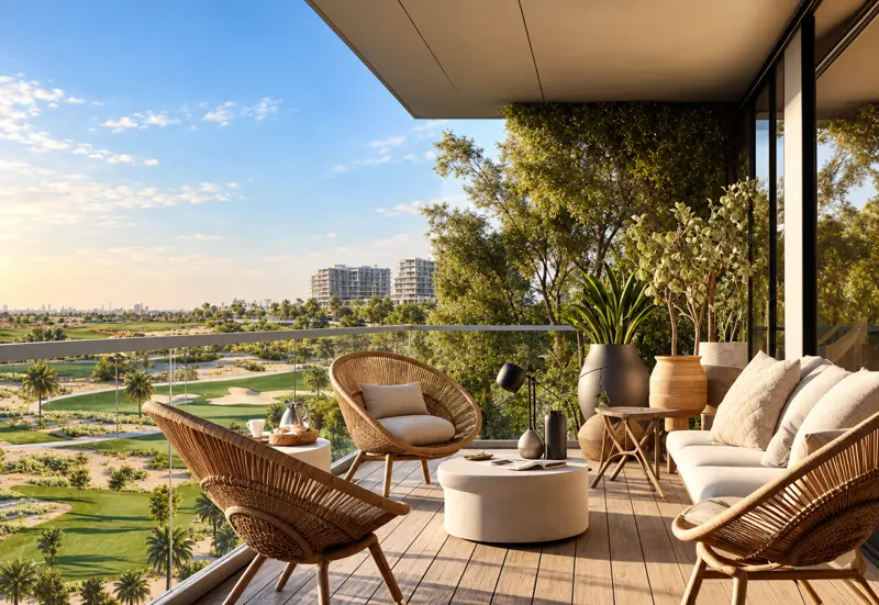 Апартаменты с видом на гольф-поля в Dubai Hills