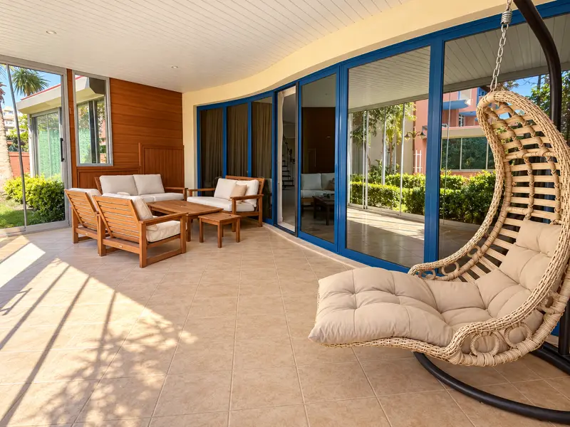 Two-Bedroom Duplex with Direct Garden Access in Gürsu, 50 m from the Sea